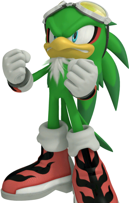 Sonic Free Riders - Cartoon Clipart (1024x1024), Png Download