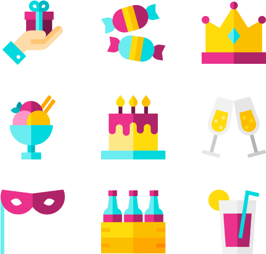 Birthday Clipart (600x564), Png Download