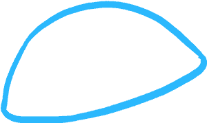 How To Draw Mushroom - Circle Clipart (680x678), Png Download