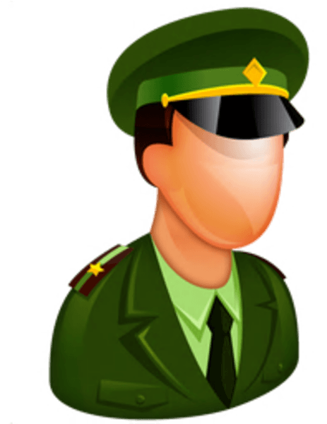 Army Officer Icon - Army Icon Png Clipart (600x600), Png Download