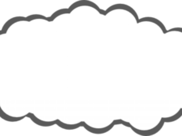 Drawn Clouds Clip Art - Cloud Clip Art - Png Download (640x480), Png Download