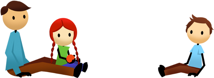 Thrilling Throwing And Commendable Catching - Rolling A Ball Clipart - Png Download (699x445), Png Download