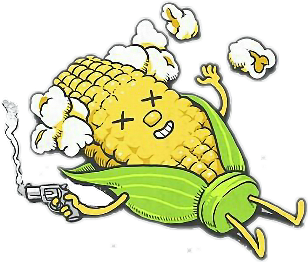 Maïs Sticker - Ben Chen Clipart (1024x873), Png Download