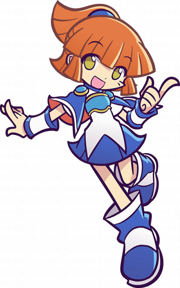 Arle Nadja - Arle Puyo Puyo Tetris Clipart (599x960), Png Download