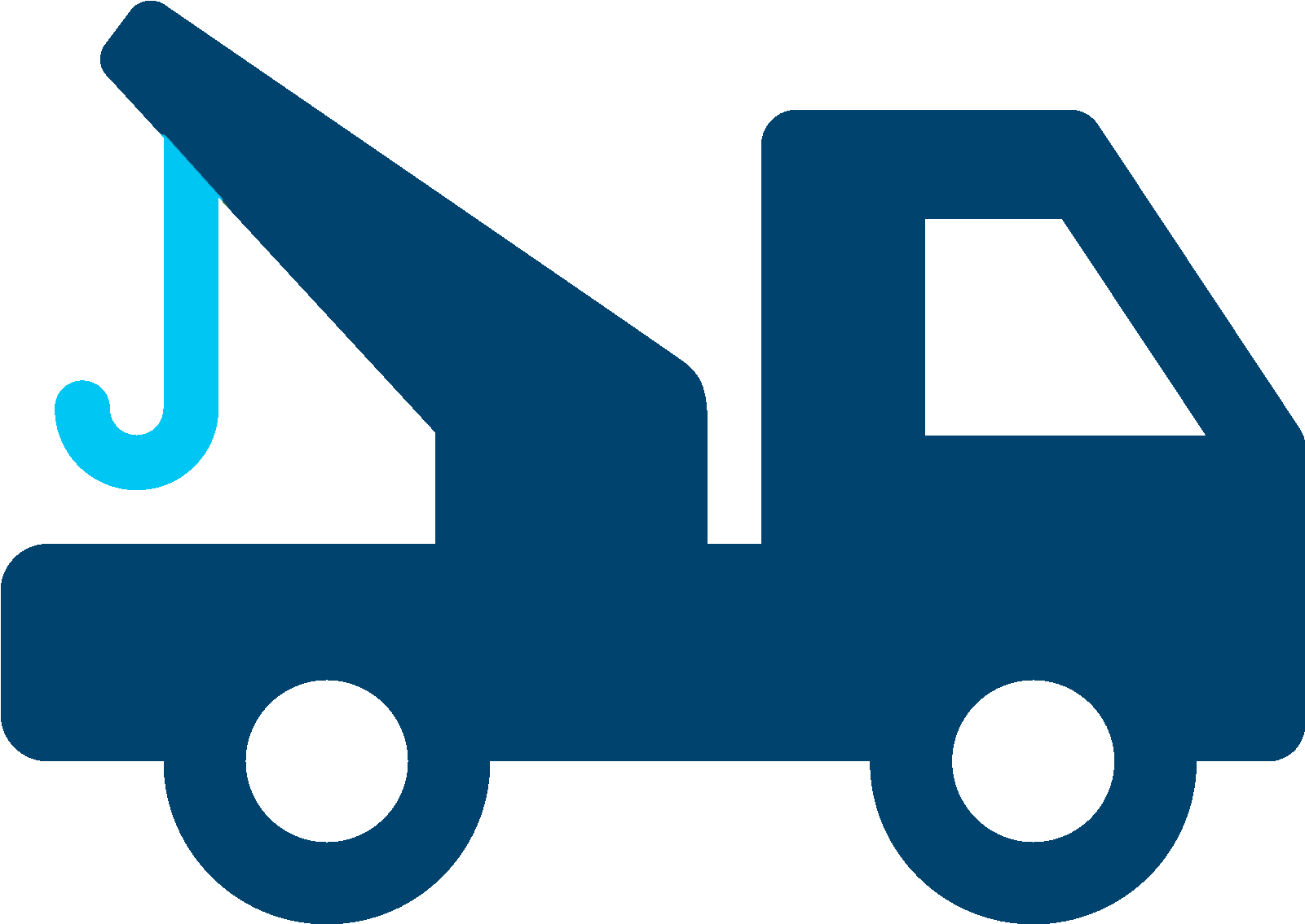 Car Towing Truck Automobile Repair Shop Roadside - Free Towing Png Clipart (1600x1600), Png Download