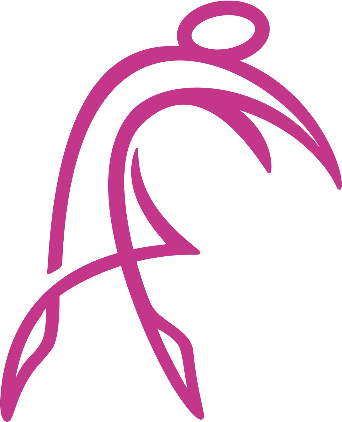 Applause Pink Dancervert Plain Clipart (1200x1500), Png Download