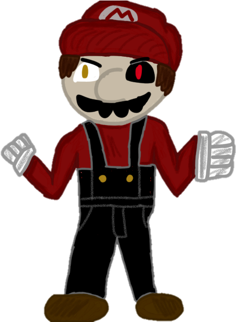 Mario Dust Mario - Cartoon Clipart (480x640), Png Download