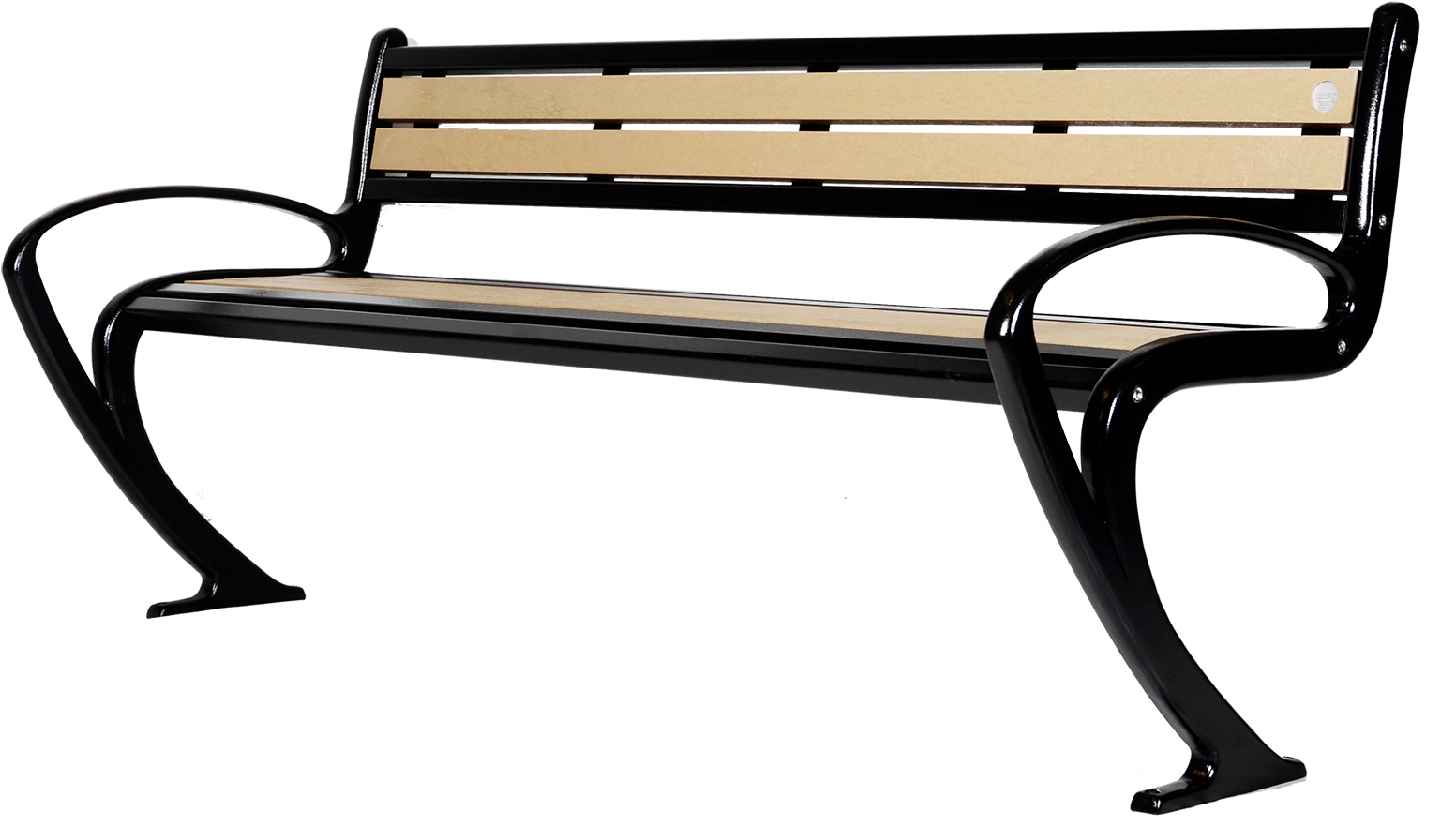 Walnut - Transparent Bench Park Clipart (1600x1023), Png Download