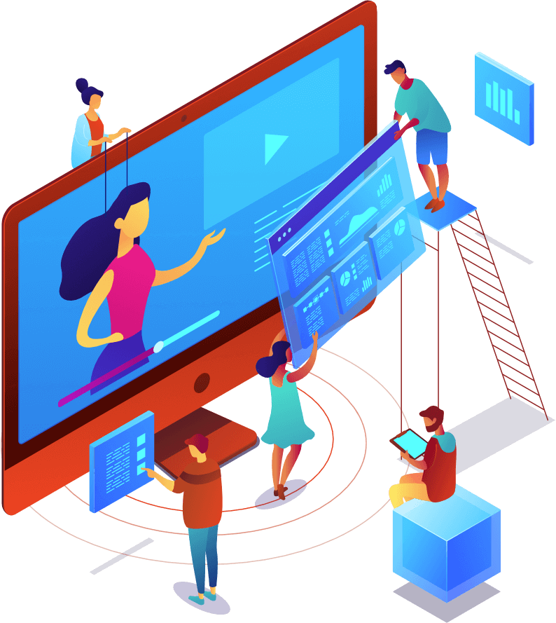 Hero Image Hero Image Mobile - Digital Marketing Clipart (794x889), Png Download