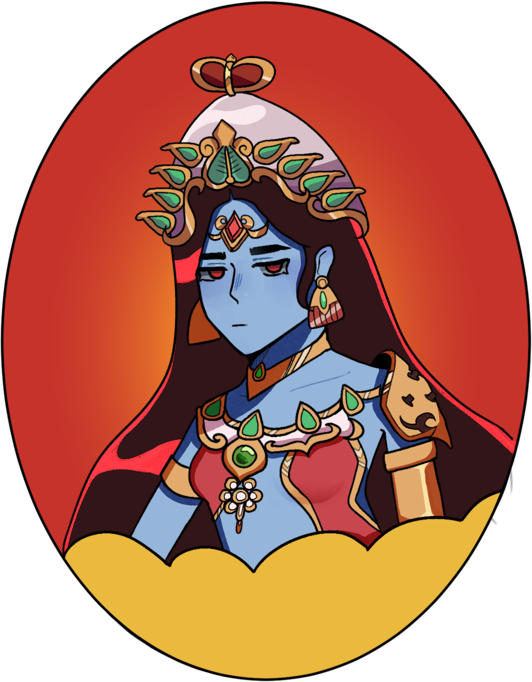 Devi Symmetra - Astigmatismo Con La Regla Clipart (1084x1389), Png Download