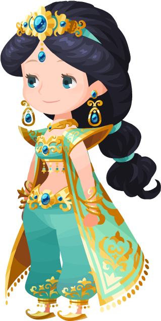 ジャスミンコス - Doll Clipart (996x996), Png Download