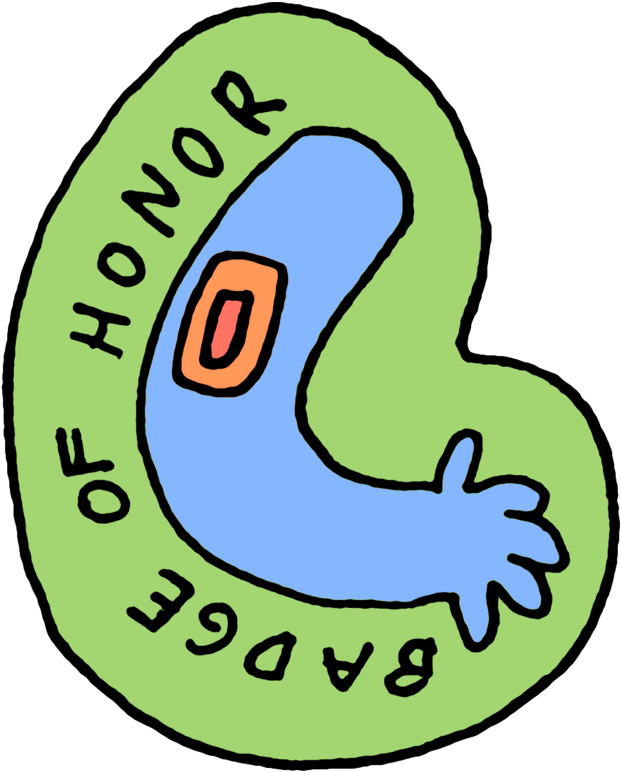 Illustrated Stickers/pins For Clipart (1000x1000), Png Download