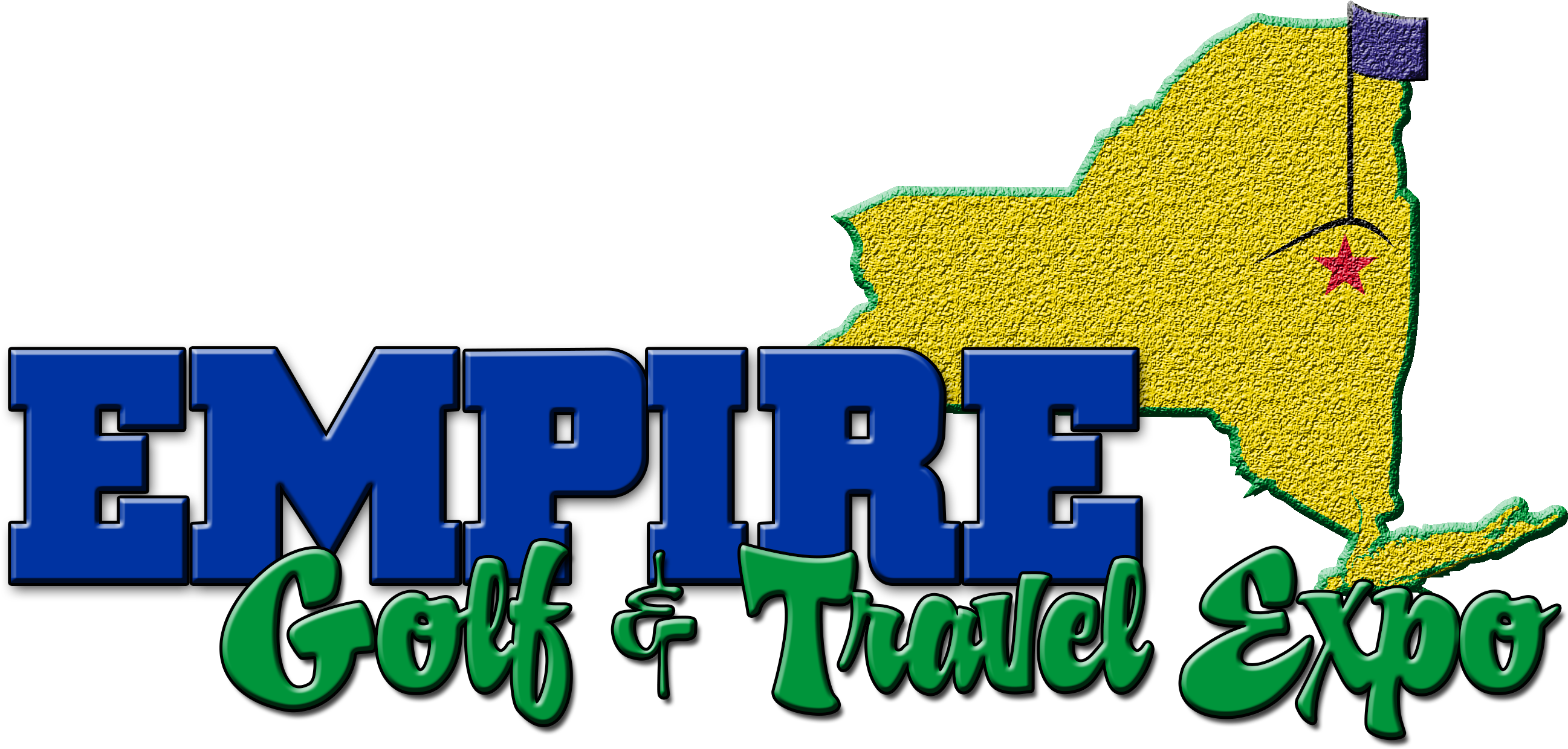 Empire Golf & Travel Expo - Graphic Design Clipart (858x480), Png Download