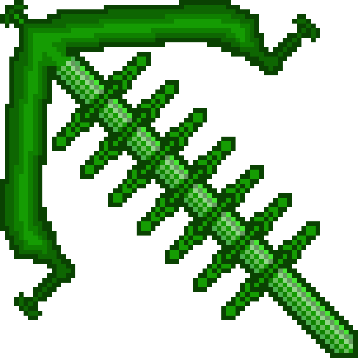 Pickaxe Green Clipart (1140x1140), Png Download