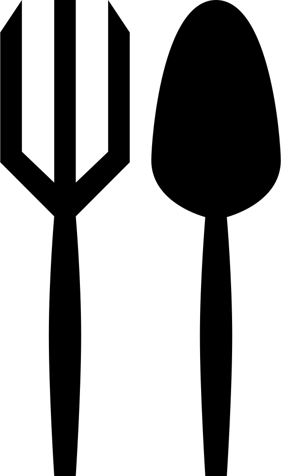 Restaurant Comments - Fork Clipart (580x980), Png Download