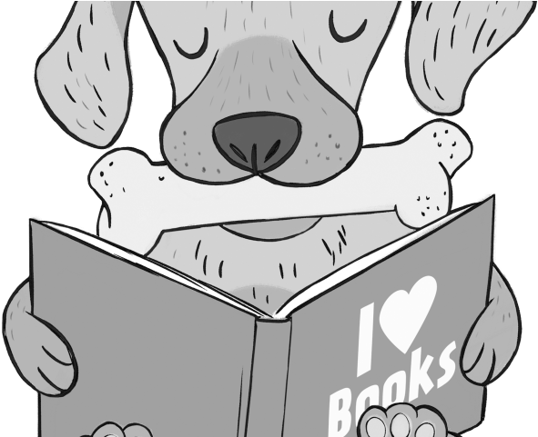 Line Clipart Dog - Cartoon - Png Download (640x480), Png Download