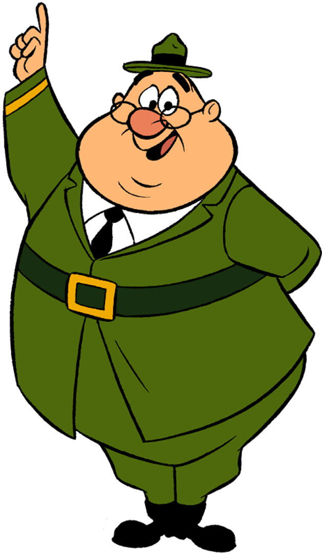 Audubon Woodlore - Ranger J Audubon Woodlore Character Clipart (629x1080), Png Download