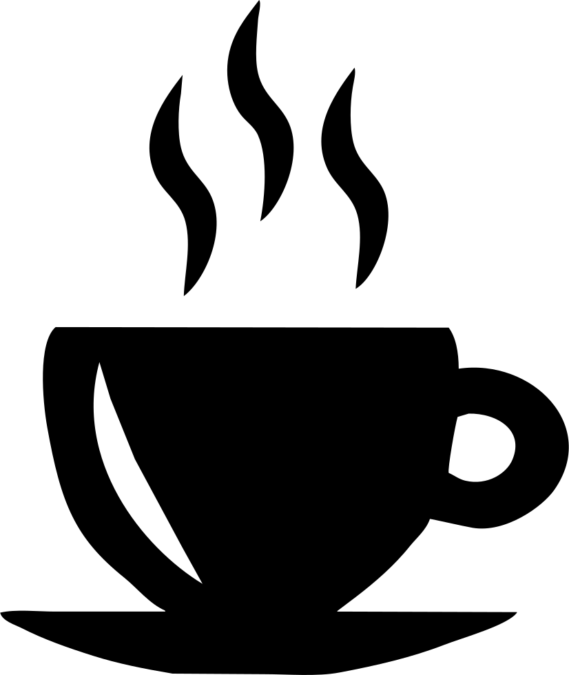 Cup Comments - Tea Cup Black Png Clipart (826x980), Png Download