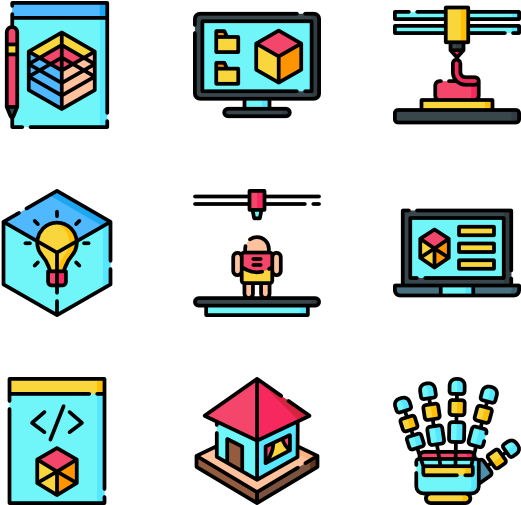 3d Printing Clipart (600x564), Png Download