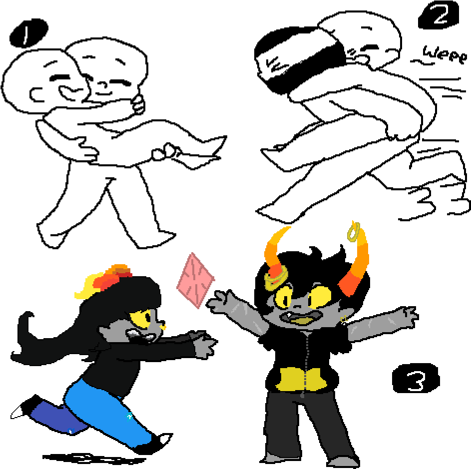 Hug Time - Cartoon Clipart (1000x1000), Png Download