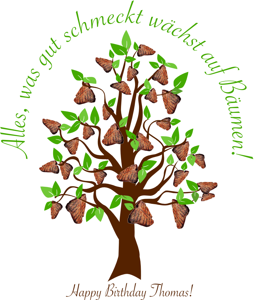 Share This - - Steak Tree Clipart (875x1033), Png Download