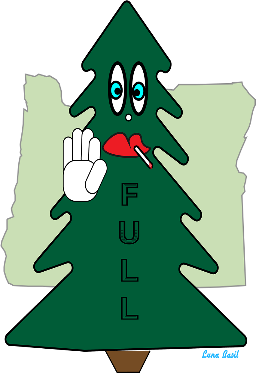 Fir Tree) And Using Cannabis In The Image (the Vape - Cartoon Clipart (1200x1440), Png Download