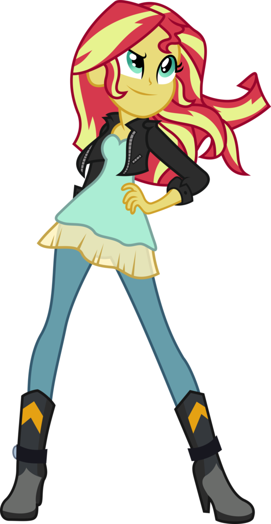 Absurd Res, Artist - Mlp Sunset Shimmer Equestria Girl Clipart (530x1024), Png Download