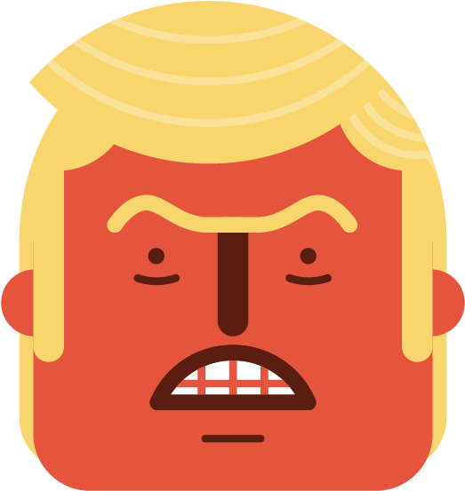Say It With Trump - Illustration Clipart (619x619), Png Download