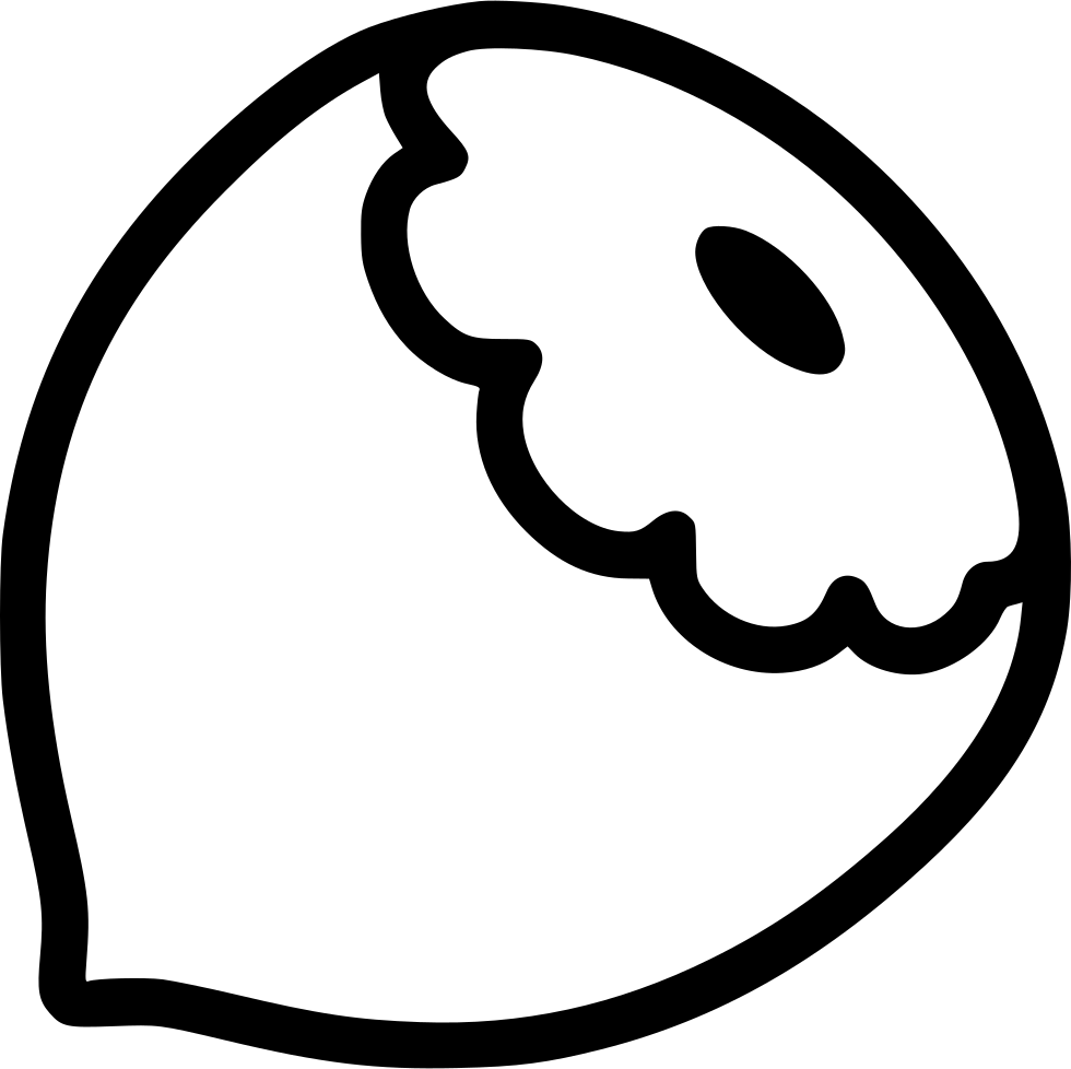 Hazelnut Comments - Hazelnut Free Icon Clipart (980x978), Png Download