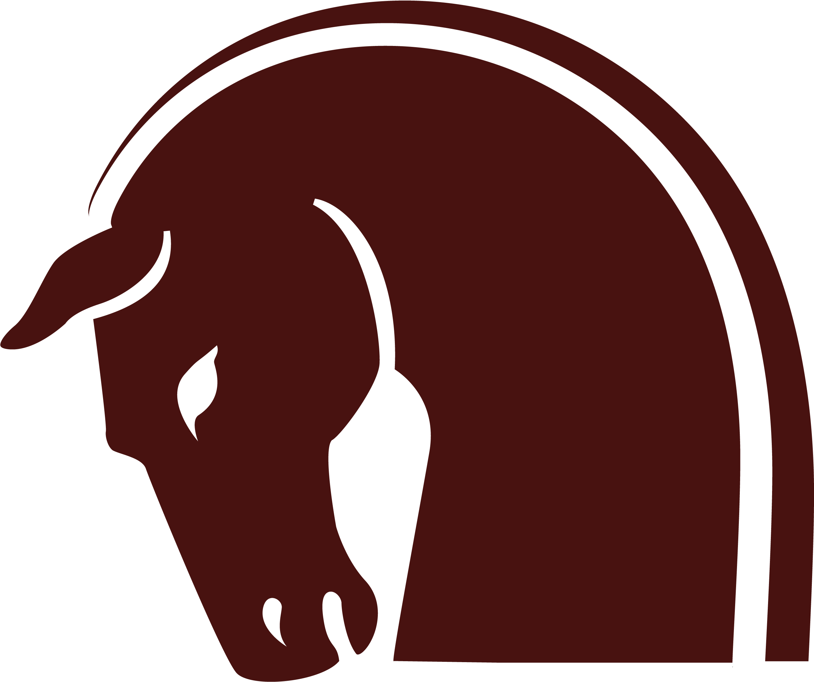 Oldenburg Horse Logo Clipart Black - Png Download (2739x2323), Png Download