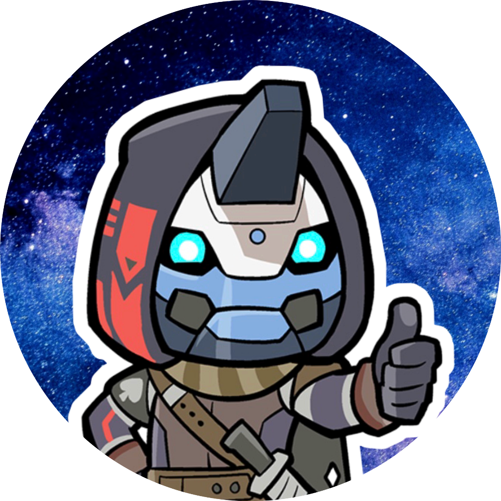 Cayde Sticker - Cayde 6 Chibi Clipart (1024x1024), Png Download