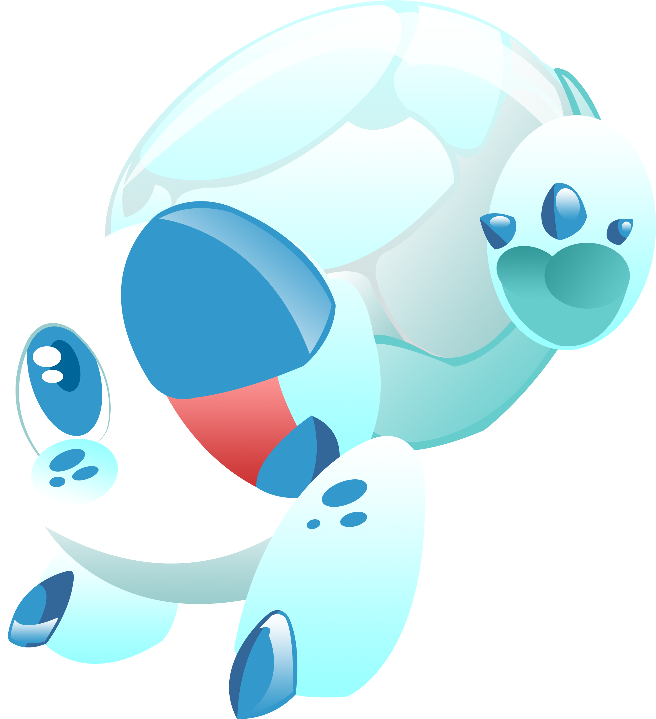 10 Years After - Cartoon Clipart (2406x2609), Png Download