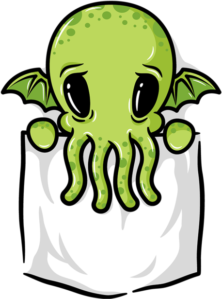 Cthulhu Face Transparent Background Clipart (800x693), Png Download