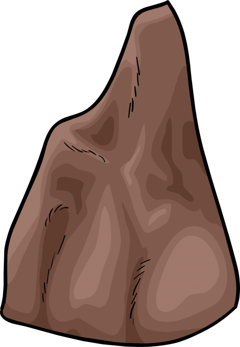 Free Png Download Club Penguin Furniture Rock Png Images Clipart (480x693), Png Download