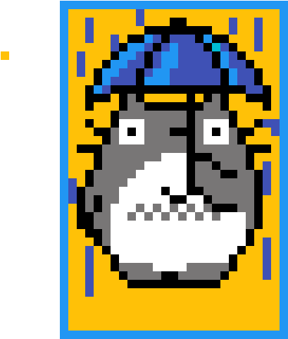 My Friend Totoro - Cartoon Clipart (1200x1200), Png Download