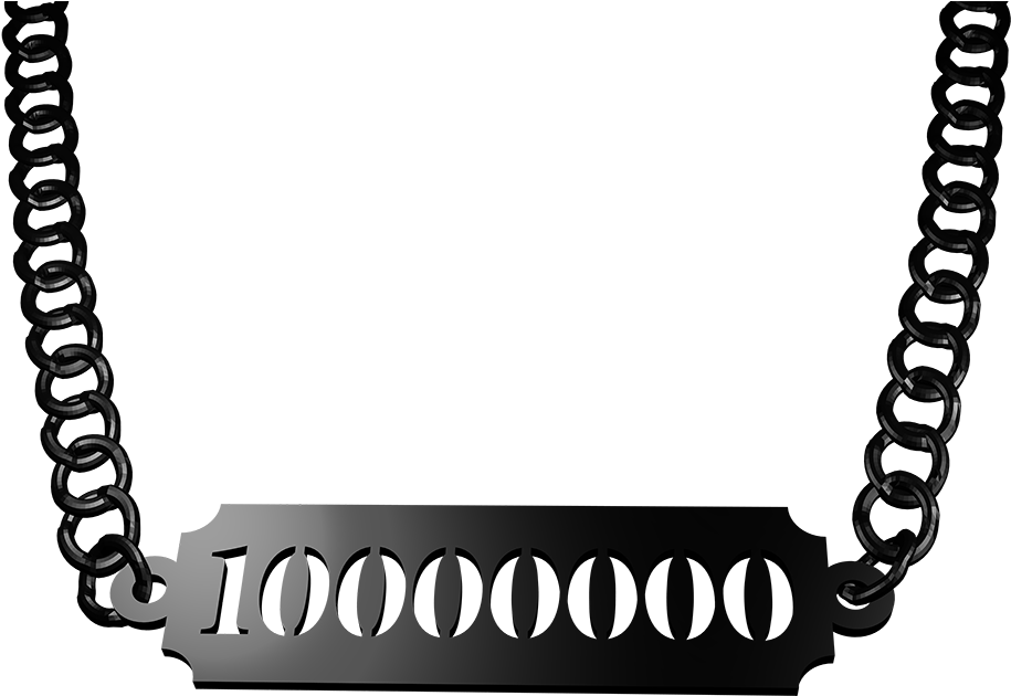 Milli Chain - Necklace Clipart (1000x1000), Png Download