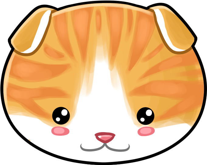 Scottish Fold Cat Clipart (800x800), Png Download