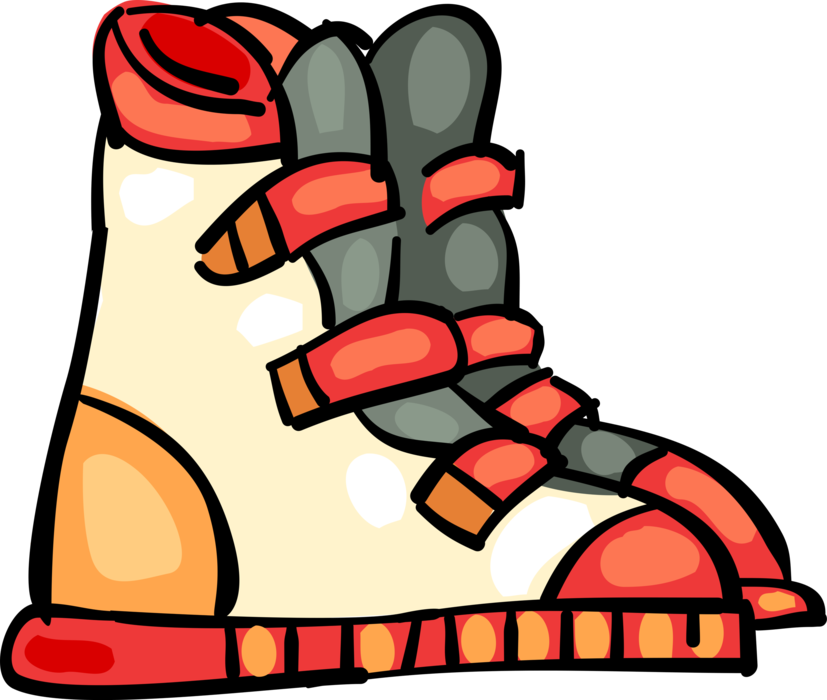 Alpine Skiing Equipment Ski Boots Clipart (827x700), Png Download