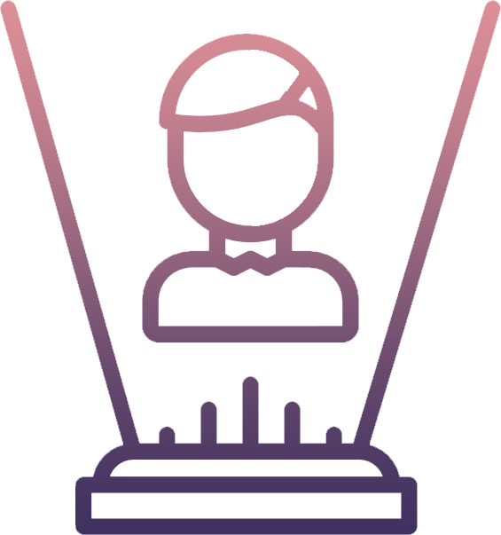 Hologram - Icon Clipart (565x603), Png Download