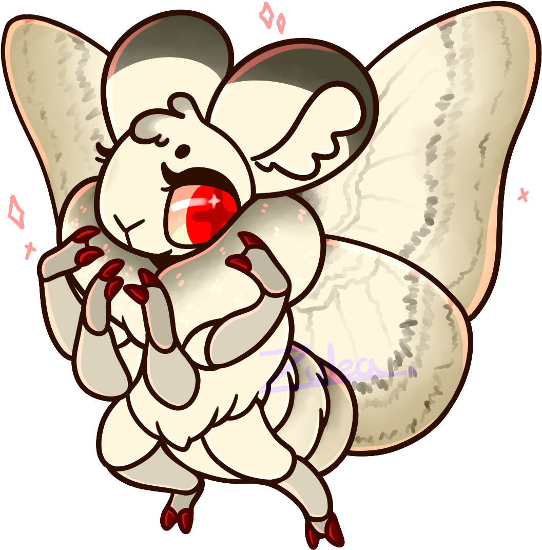 Silkworm Mouse Moth 400fd-2 Mysterious Bags Of Mystery - Cartoon Clipart (1150x1139), Png Download