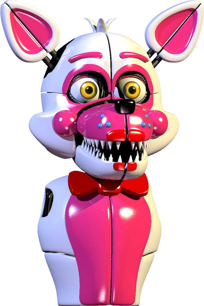 Funtime Foxy W - Cartoon Clipart (1388x2160), Png Download