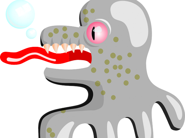 Sea Monster Clipart Transparent Background - Lengua De Pulpo - Png Download (640x480), Png Download