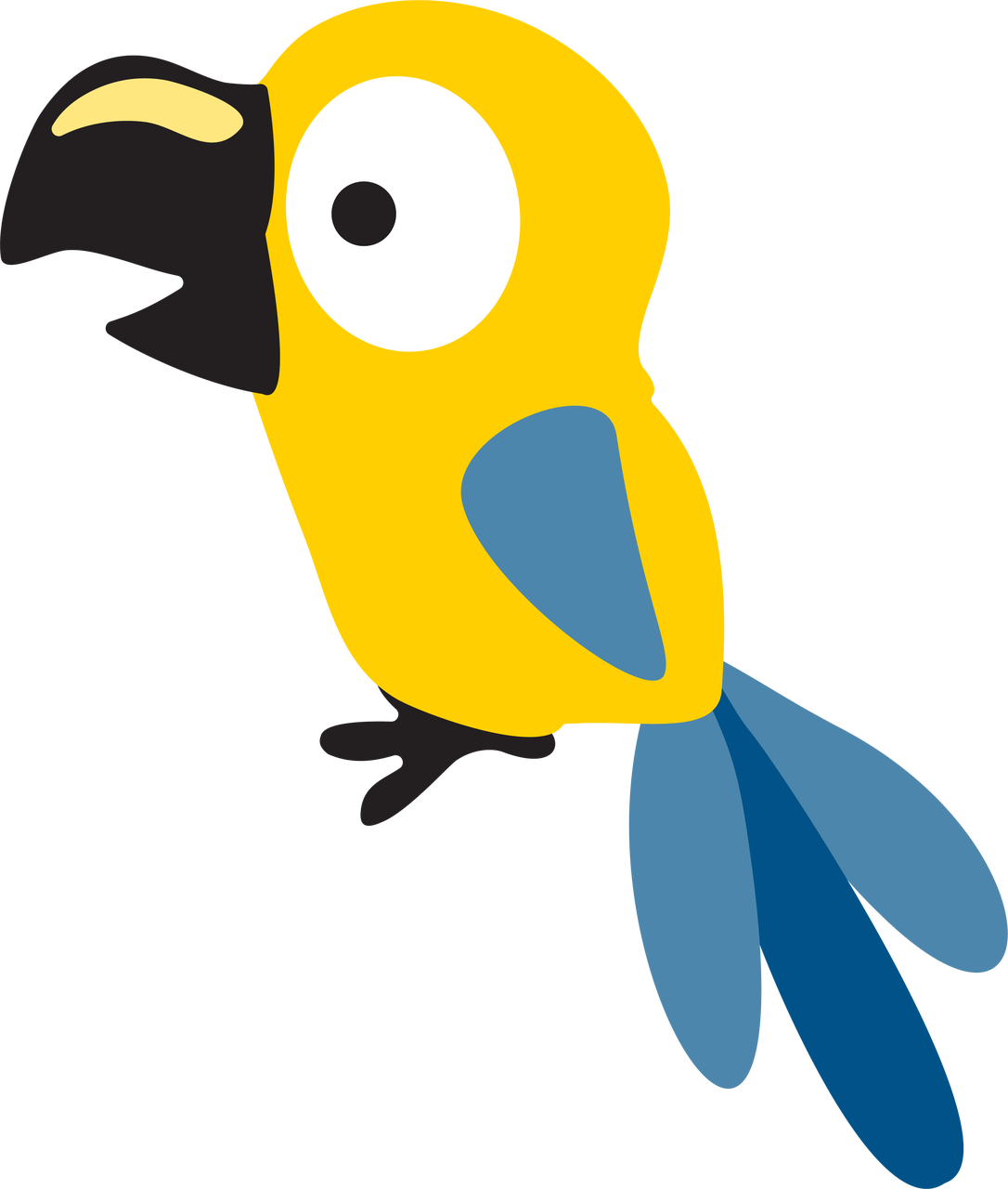 Categories - Macaw Clipart (1086x1280), Png Download