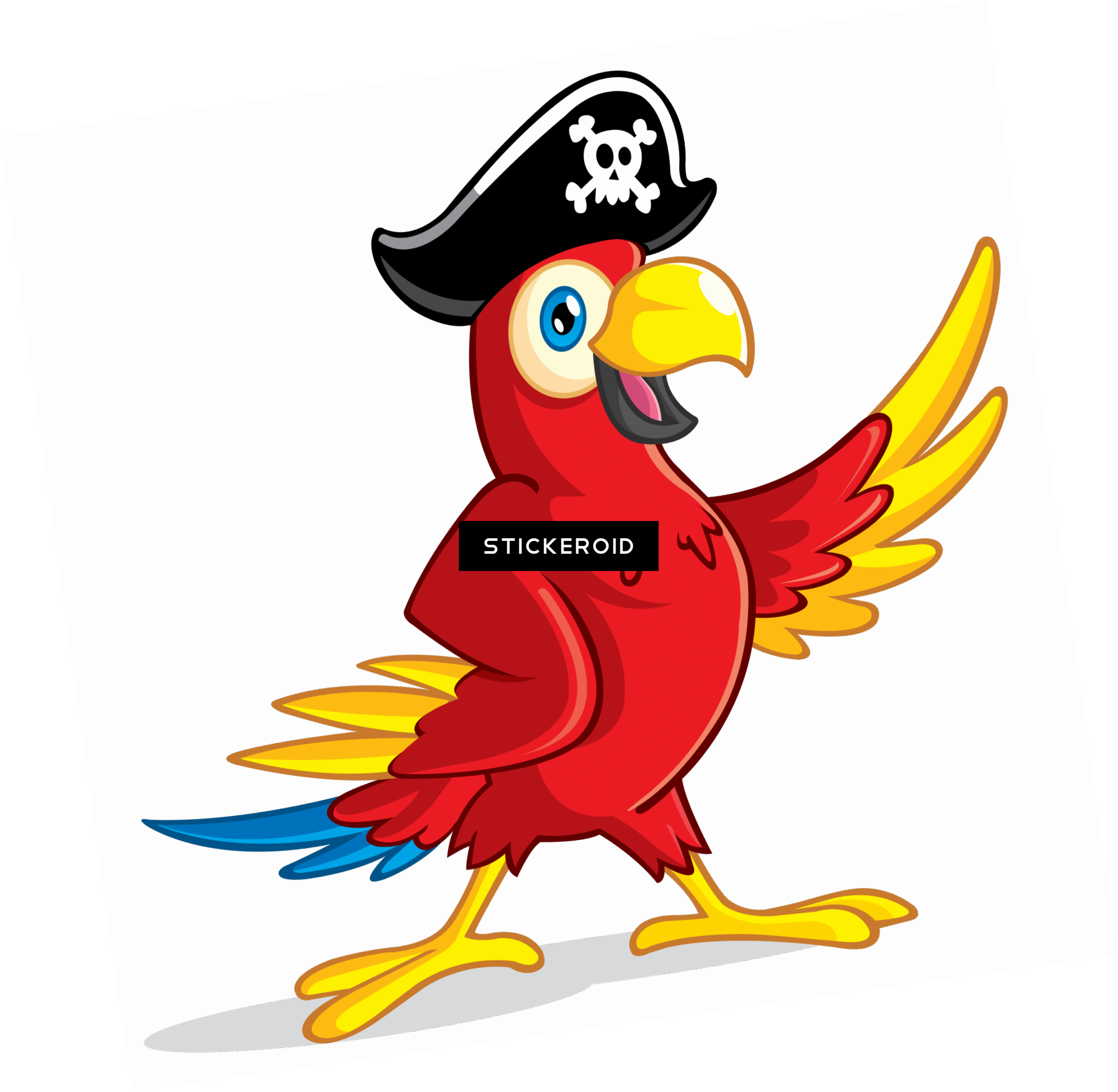 Pirate Parrot - Pirate Parrot Png Clipart (2015x1968), Png Download