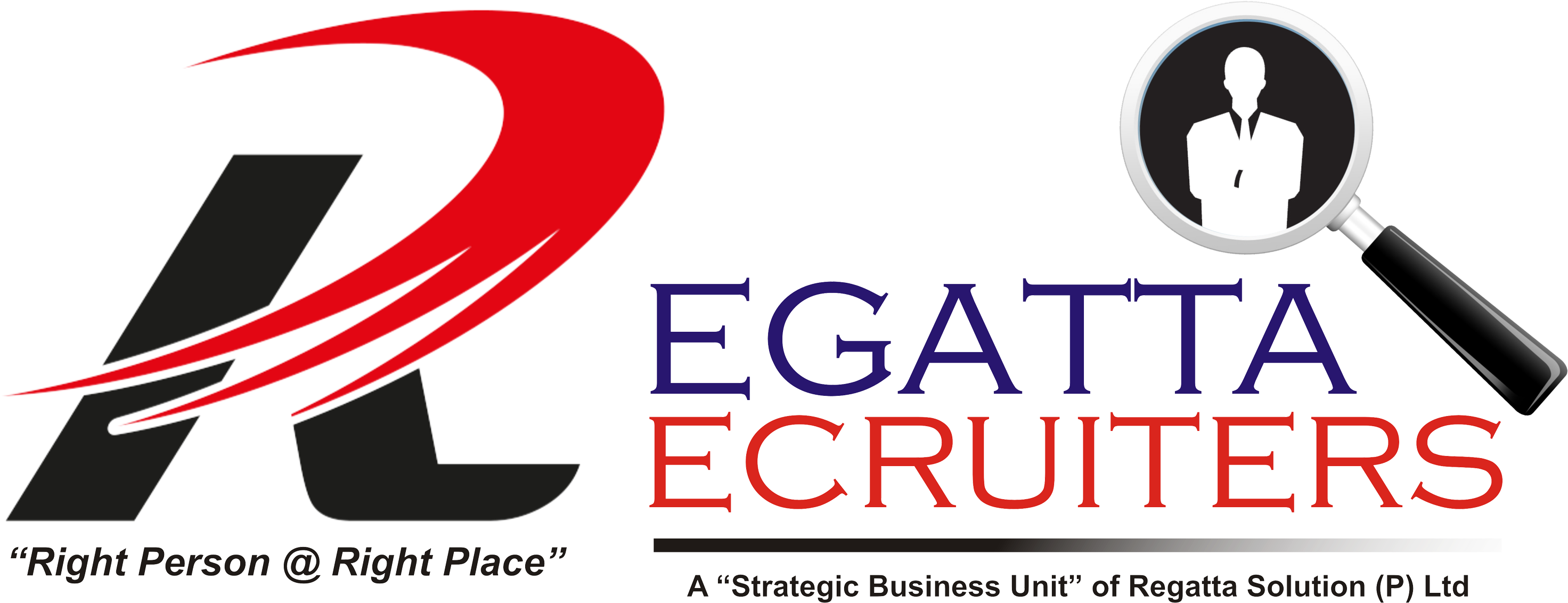 Regatta Recruiters - Graphic Design Clipart (3000x1321), Png Download