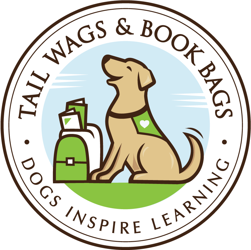 Tail Wags & Book Bags Is A Nonprofit Dedicated To Enhancing - Illustration Clipart (1000x1000), Png Download