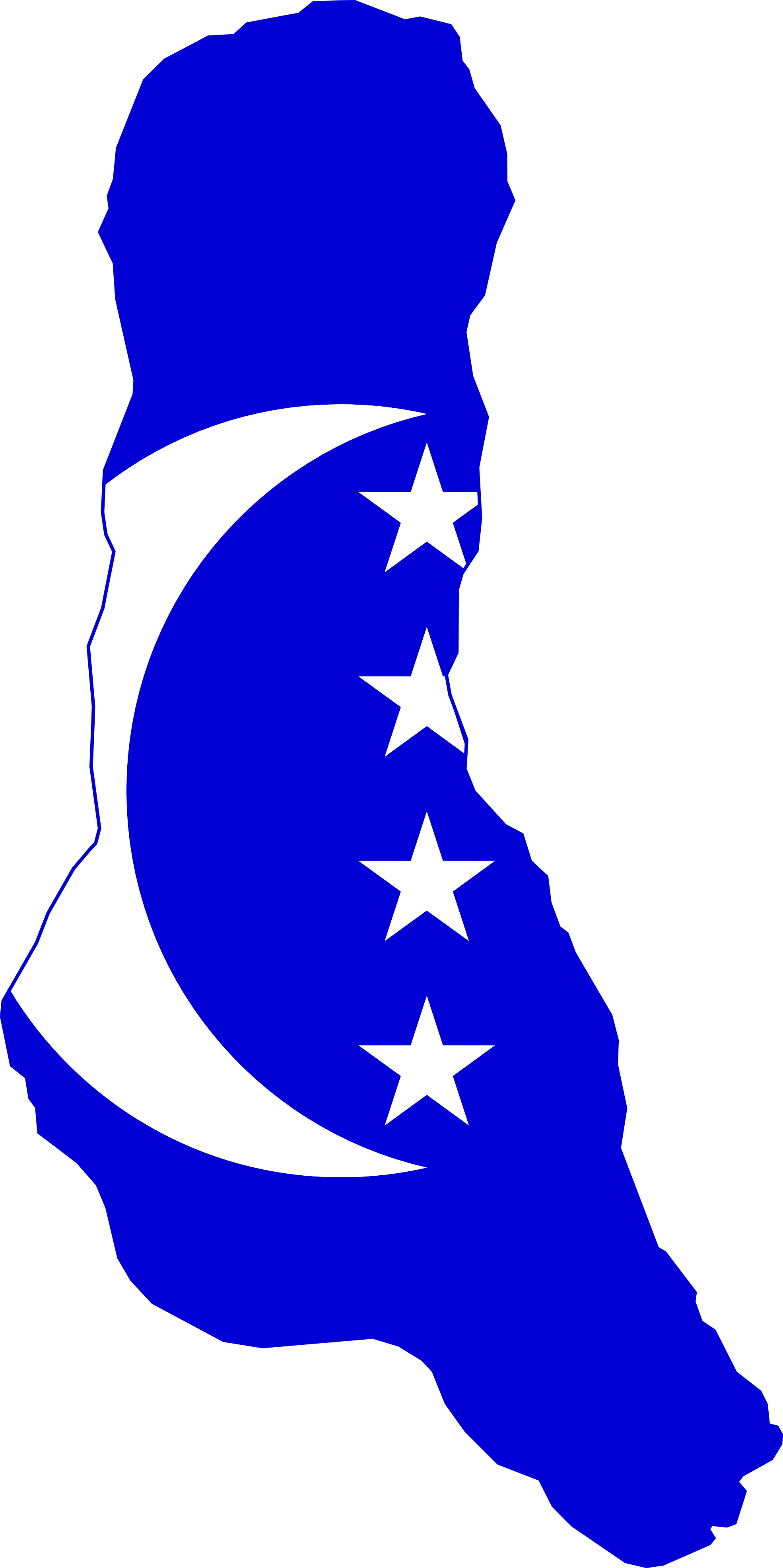 Rancor - Clipart - Flag - Png Download (1969x3941), Png Download