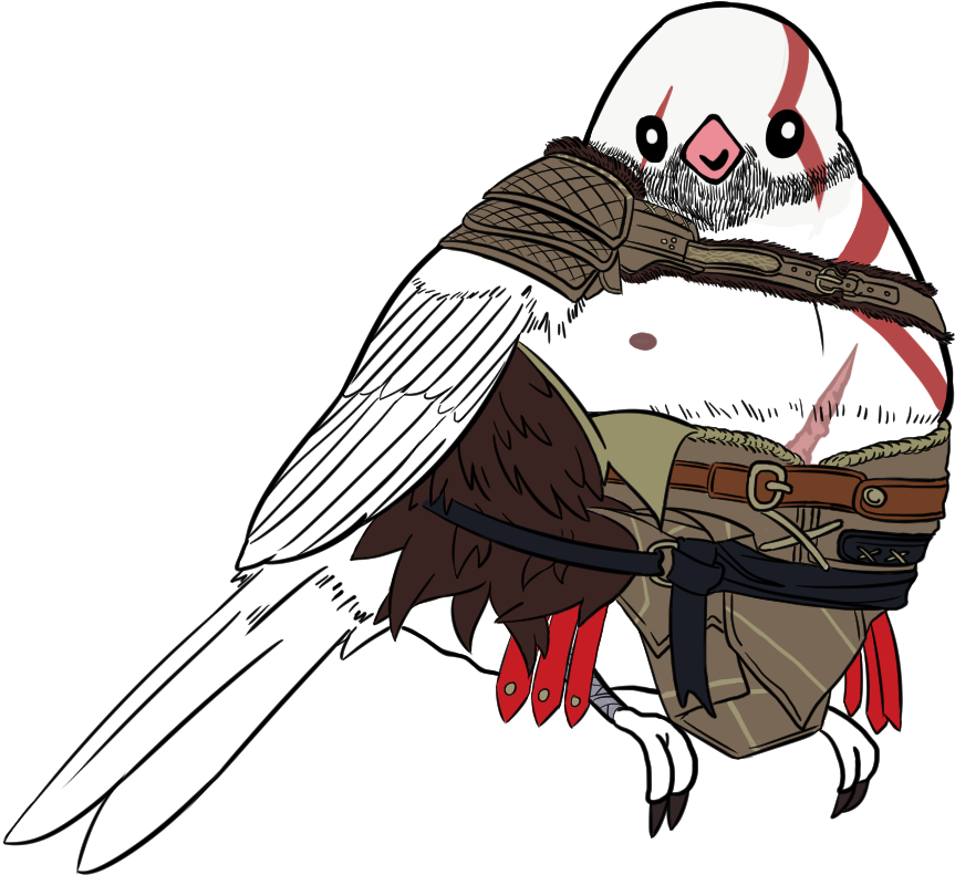 Cynga 👺 - Annoyed Bird False Knees Clipart (989x989), Png Download