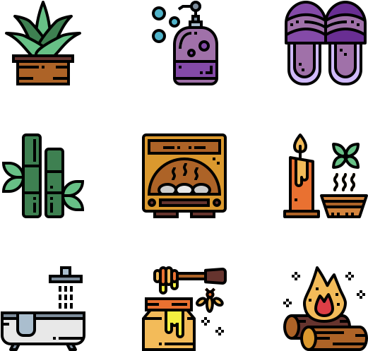 Massage And Spa - Furniture Icon Top View Png Clipart (600x564), Png Download