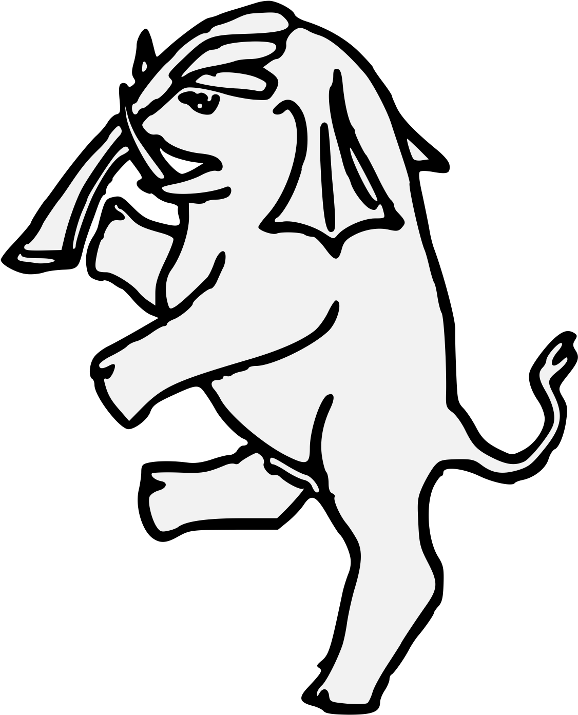 Pdf - Line Art Clipart (1143x1406), Png Download